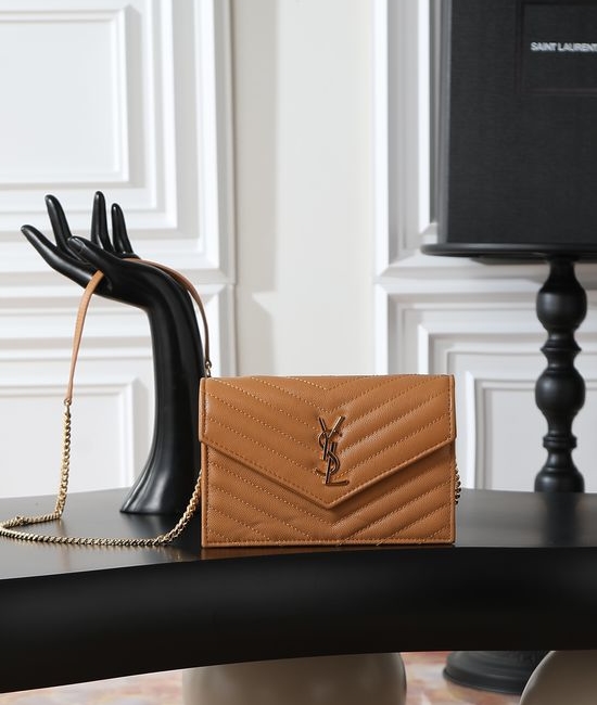 Yves Saint Laurent YSL WOC Small Envelope Card Slot Bag 393953