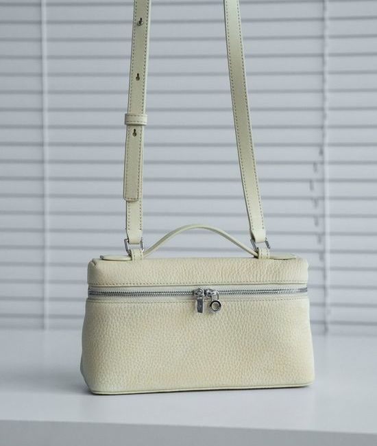 Loro Piana Extra Pocket Velvet Handbag Crossbody Bag 3331