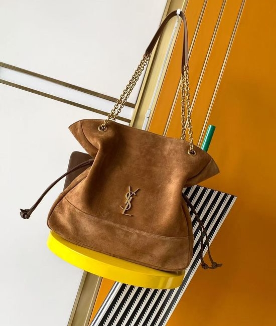 Yves Saint Laurent YSL Jamie Large Pochon Sheepskin Shoulder Bag 809824