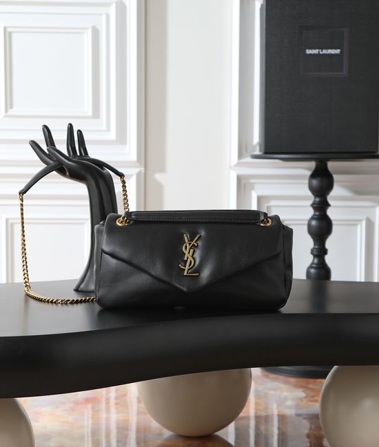 Yves Saint Laurent YSL CALYPSO Lambskin Small Chain Bag 734153