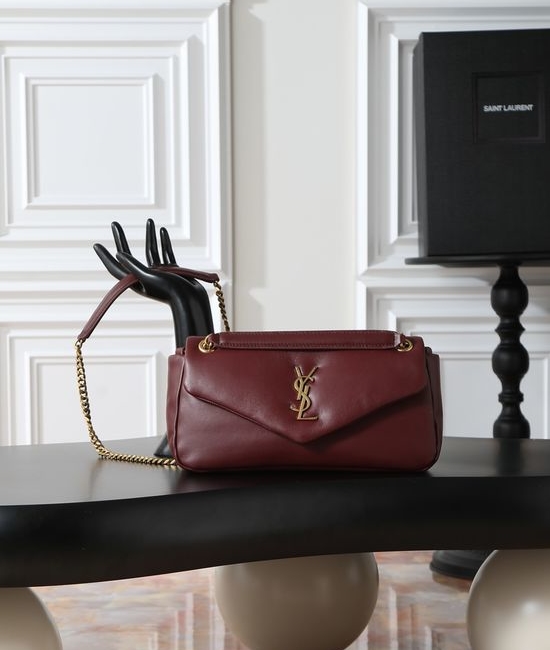 Yves Saint Laurent YSL CALYPSO Small Lambskin Chain Bag 734153