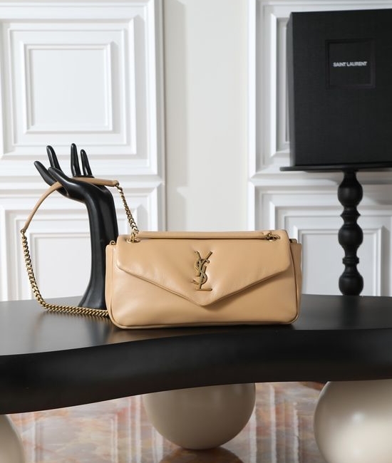 Yves Saint Laurent YSL CALYPSO Small Lambskin Chain Bag 734153