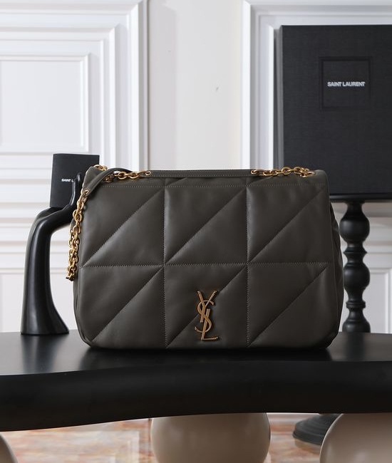 Yves Saint Laurent YSL JAMIE 4.3 Green Lambskin Vintage Shoulder Bag 742431