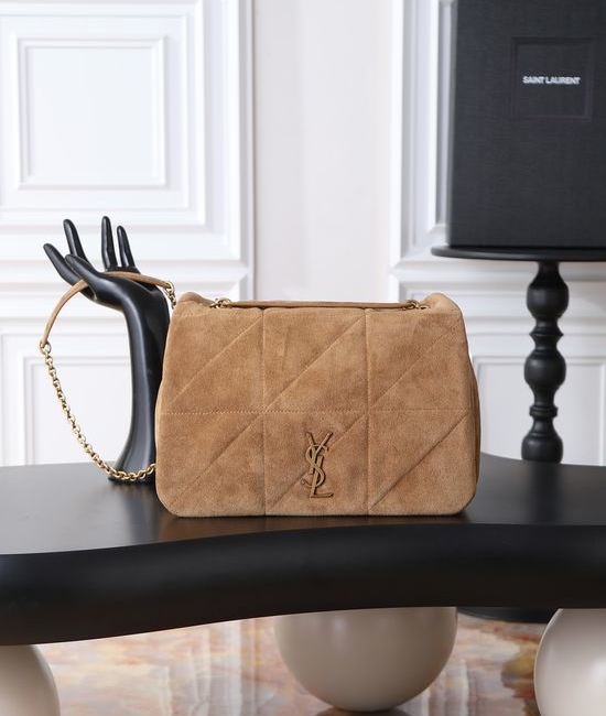 Yves Saint Laurent YSL JAMIE 4.3 Suede Large Handbag 809696