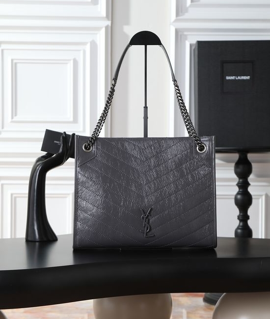 Yves Saint Laurent YSL Niki Shopping Leather Tote Bag 577999