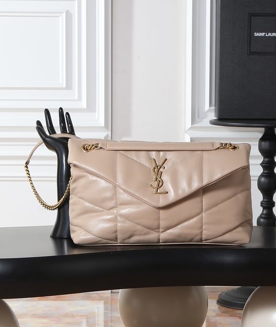 Yves Saint Laurent YSL Loulou Puffer Quilted Lambskin Bag 577475-1