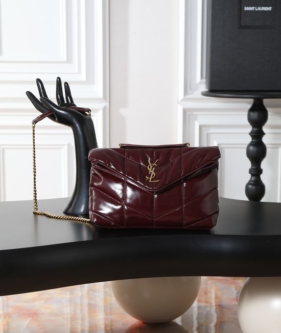 Yves Saint Laurent YSL Loulou Puffer Mini Quilted Bag 759337
