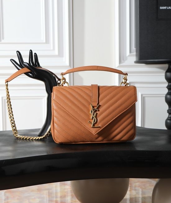 Yves Saint Laurent YSL Monogram College Messenger Bag 392737