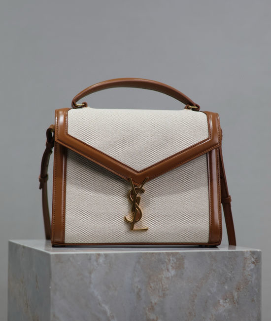 Yves Saint Laurent YSL CASSANDRA Leather Satchel Bag 578000