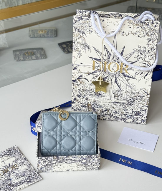 Christian Dior CD Caro Dahlia Wallet S6037UBHZ_M928