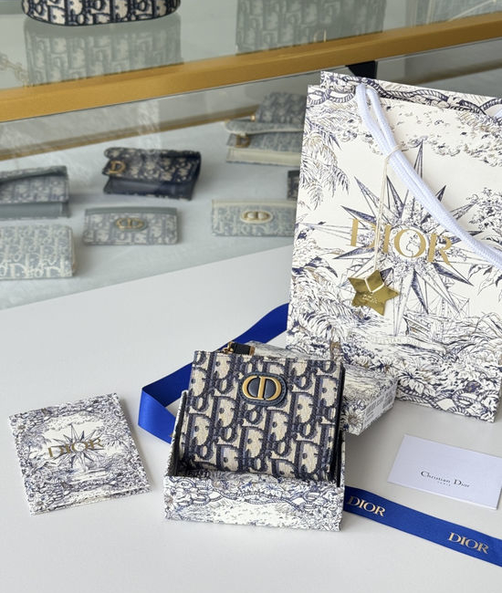 Christian Dior CD Caro Dahlia Wallet S2197UBHZ_M928