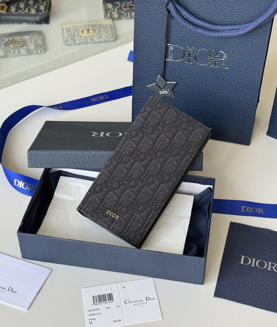 Christian Dior CD Oblique Printed Long Wallet 2OBBC002YSE