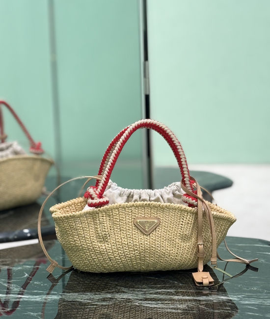 Prada Hand Crocheted Basket Bag 1BA463
