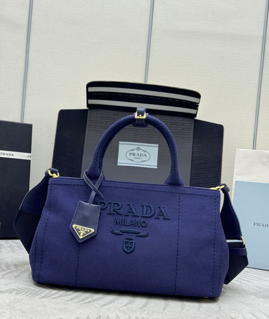 Prada Gardener Bag Medium Canvas 1BG554