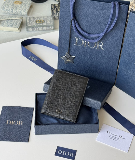 Christian Dior CD Saddle Passport Holder H016-H020