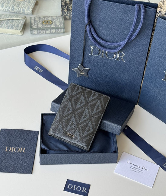 Christian Dior CD Saddle Passport Holder H016-H020
