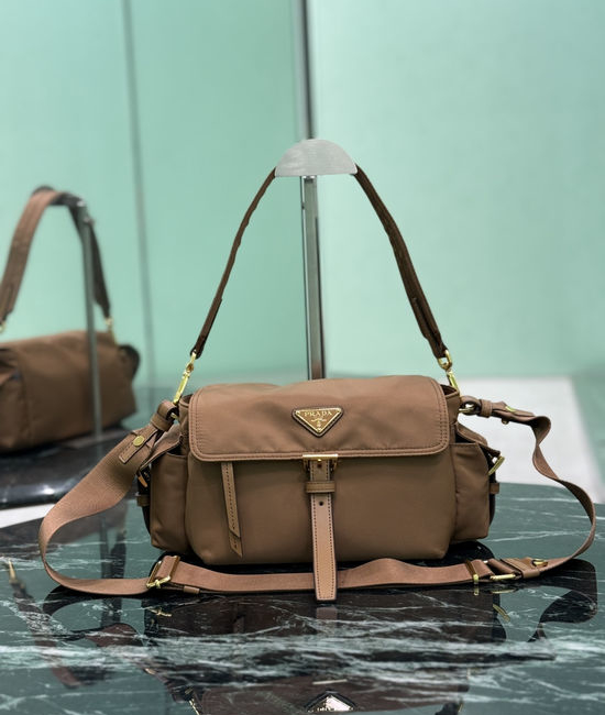 Prada Nylon Messenger Bag 1BD394