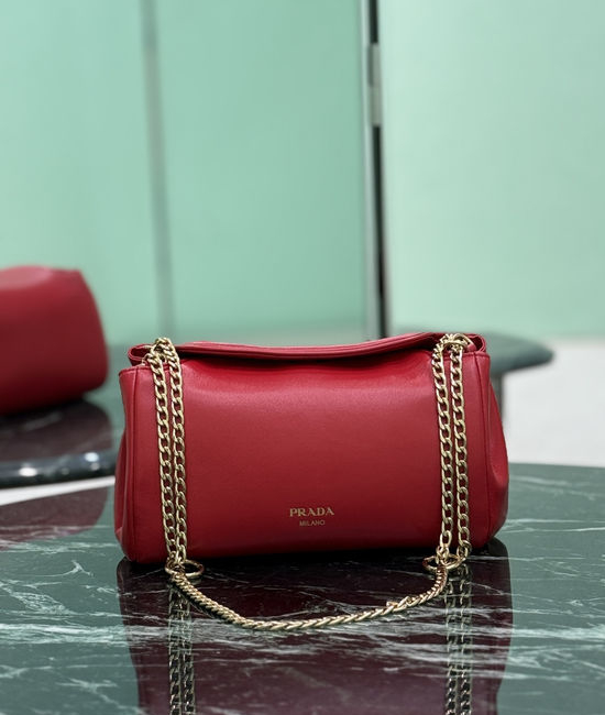 Prada Tumulte Nappa Leather Handbag 1BD395