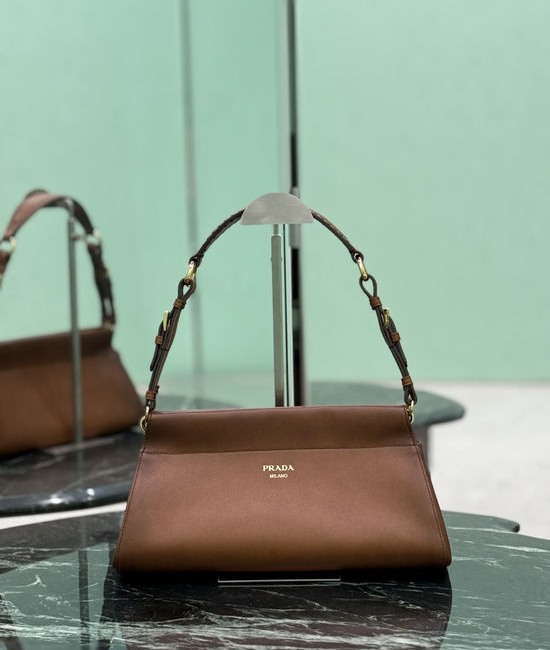 Prada Enchane Vintage Leather Handbag 1BC262