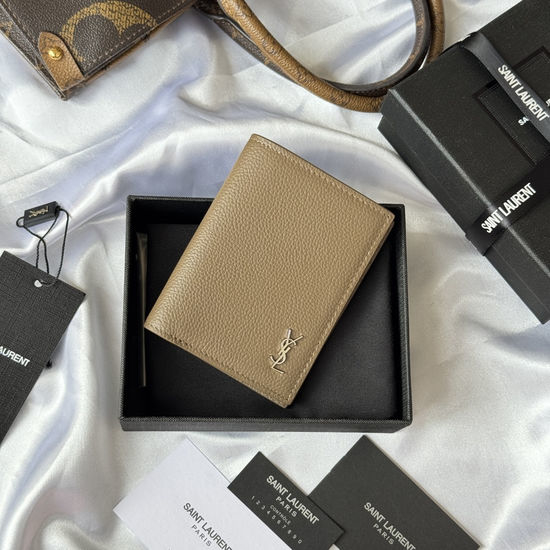 Christian Dior CD LECASSANDRE Grained Leather Wallet 668736