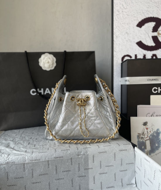 Chanel hobo Drawstring Bucket Bag AS5631