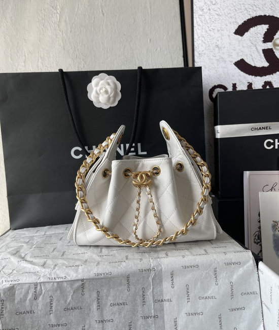 Chanel Hobo Drawstring Bucket Mini Bag AS5631