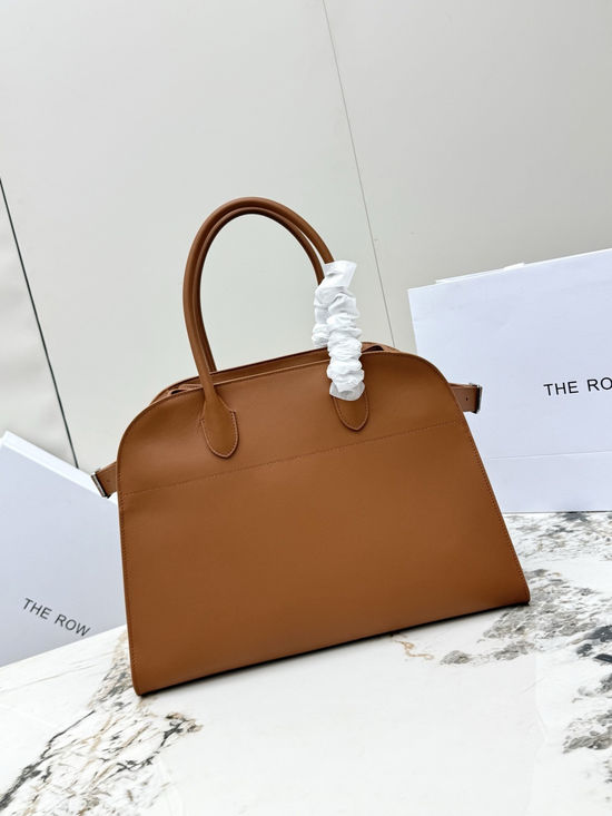 The Row Soft Margaux Leather Tote Bag T1255