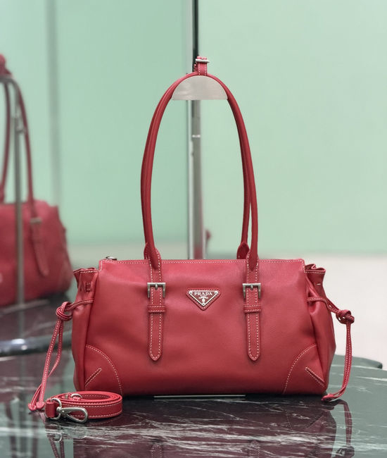 Prada Vintage Leather Tote Bag 1BG628
