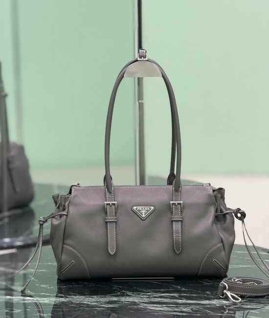 Prada Vintage Leather Tote Bag 1BG628