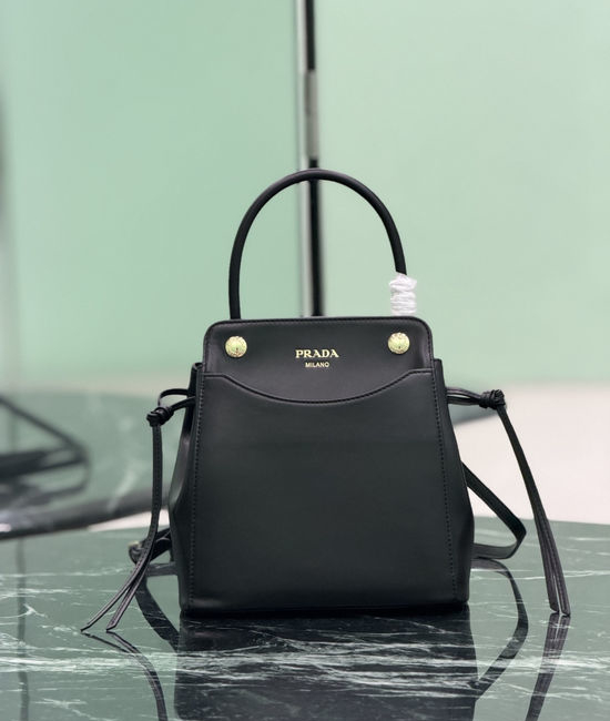 Prada Carry Handbag Cowhide Leather 1BA496