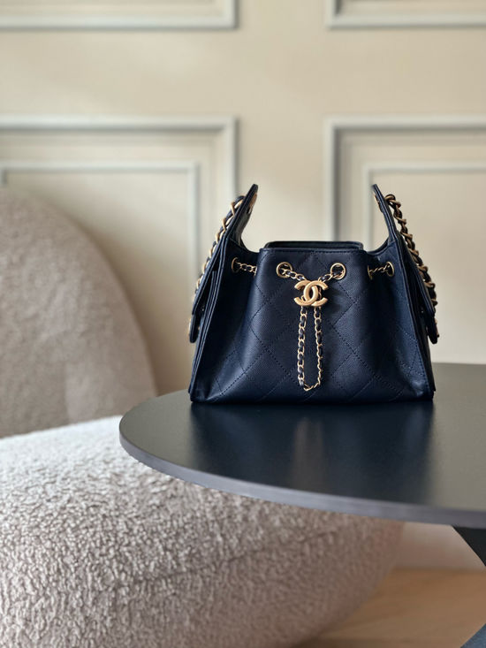 Chanel Hippie Large Capacity Caviar Leather Bag 5631