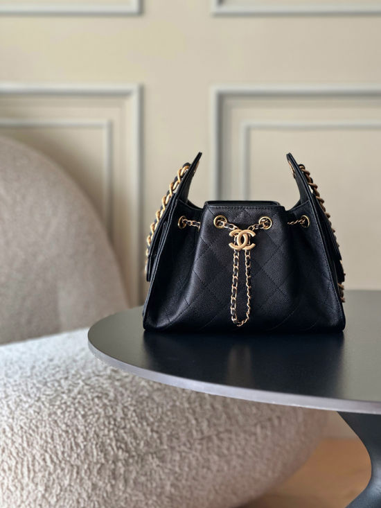 Chanel Hippie Grained Calfskin Large Capacity Bag 5631