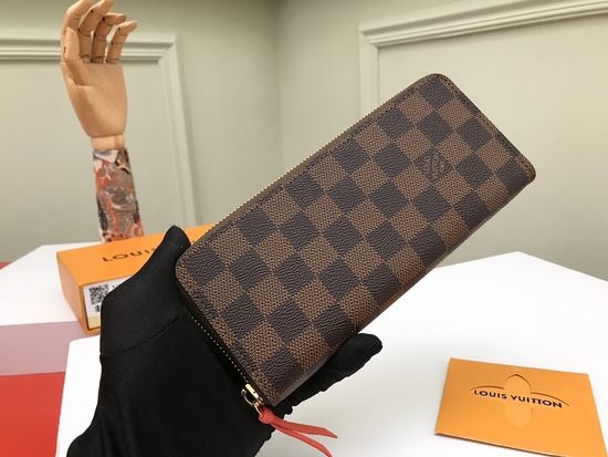 Louis Vuitton LV Clemence Canvas Wallet N60534