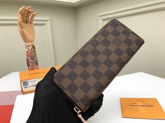 Louis Vuitton LV Clemence Canvas Wallet N41626