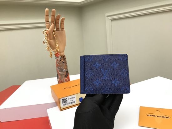 Louis Vuitton LV Multiple Monogram Canvas Short Wallet M30299