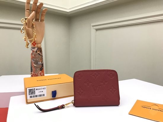 Louis Vuitton LV Zip Coin Pocket Wallet M60740