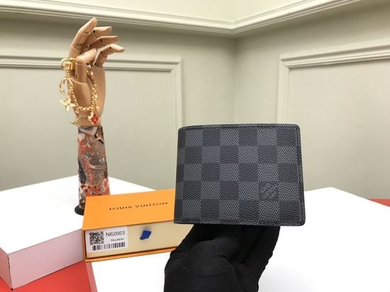 Louis Vuitton LV Damier Graphite Wallet N62663