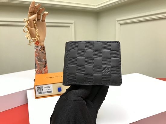 Louis Vuitton LV Damier Graphite Compact Wallet N63124