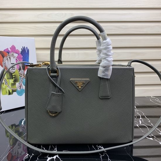 Prada Saffiano Leather Satchel Bag 1BA863