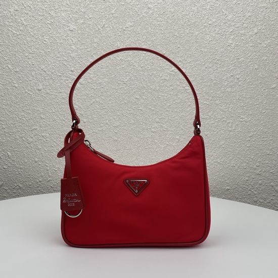 Prada Hobo Nylon Shoulder Bag 1NE204