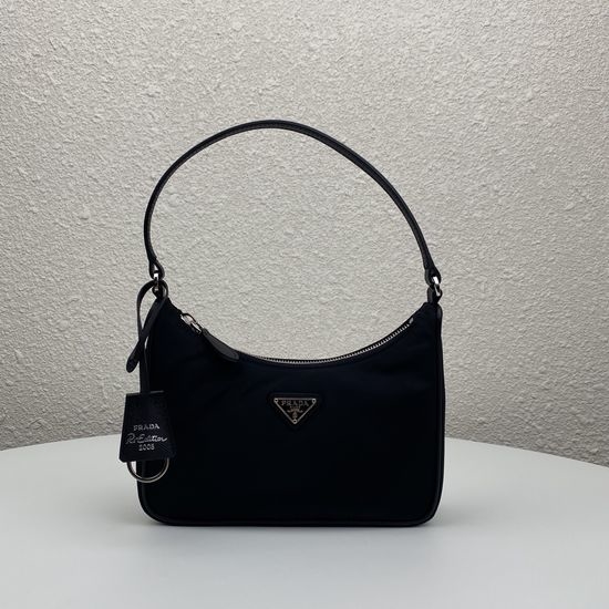 Prada Hobo Nylon Shoulder Bag 1NE204