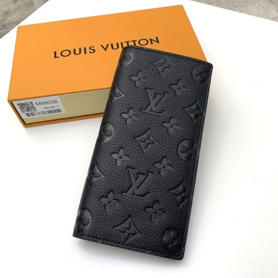 Louis Vuitton LV Brazza Taurillon Leather Wallet M69038
