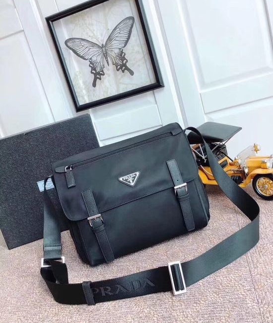 Prada Nylon Shoulder Bag VA671