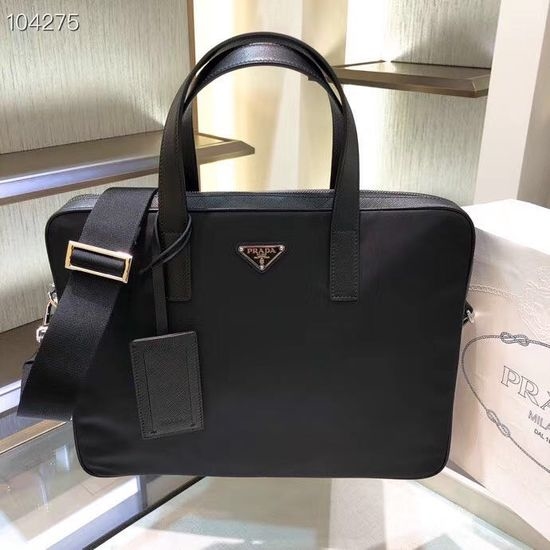 Prada Nylon Briefcase Bag 2VE368