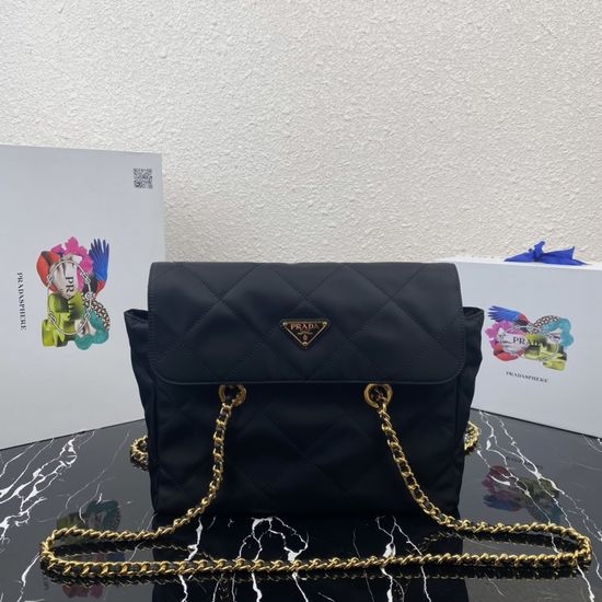Prada Vintage Quilted Chain Shoulder Bag 1BD622