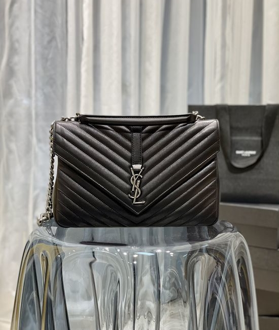 Yves Saint Laurent YSL Monogram College Classic Handbag 487212