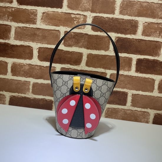 Gucci Beetle Print Crossbody Bag 666277 6860