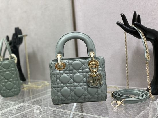 Christian Dior CD Lady Enamel Buckle Bag 6603