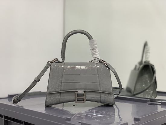 Balenciaga Hourglass Satchel Smooth Leather BG8895