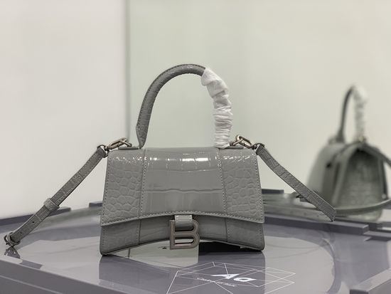 Balenciaga Hourglass Shaped Leather Bag BG8896